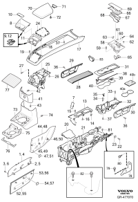 31417516-PANEL ASSY-LWR CRASH PAD