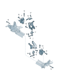 8WD199307A-BRACKET ASSY-AIR INTAKE