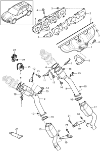 95860617210-Sensor, oxygen Catalytic purifier Deprecated parts