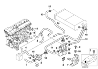 64118381989-ADDITIONAL WATER PUMP/X5
