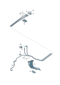 3QD200059F-Set 1 with exhaust pipe Pipe-fuel   Add-contain position:  D-29.05.2017 -22.01.2018