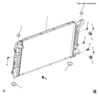 84186718-RADIATOR,(INCLS 2-8)(ACDelco #21907)