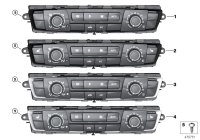 64119384049-Air conditioner-operation panel