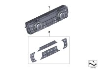64116825514-Standard type, operation panel automatic air conditioner