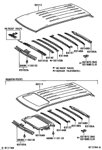 63102AE020-PANEL SUB-ASSY, WINDSHIELD HEADER