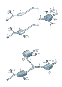 8T0253609DH-Muffler assy-rr D-MJ 2014