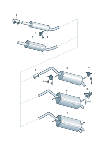 6Q0253209AM-Muffler f D  -01.01.2009