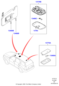 YL8Z13776AA-lamp assy