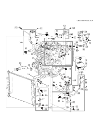 85614536-Hose, engine coolant supply (parts of 1) (incl. 3,4)