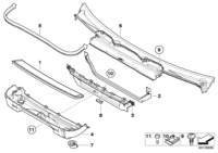 64319257504-CAB AIR POLLEN FILTER-X5(E53)