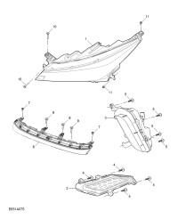 11357490-Head lamp assy