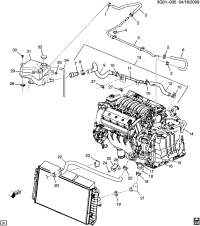 25774005-TANK,RAD SURGE(INCLS 34)(INCLS SENSOR)(ACDelco #25774005)