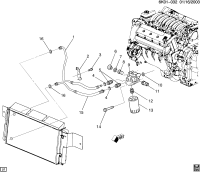 25014612-VALVE,OIL FLTR BYPASS(PART OF 9)(W/O VAPOR SEPARATOR)(OPENING PRESSURE 21 PSI NO