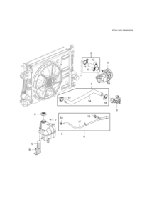 26218071-Hose, radiator inlet (for rear 20160730) (including 14-16)