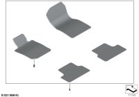 51475A45A88-Footrest comp