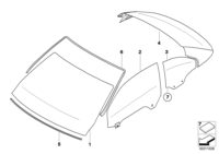 51317192986-Sensor, windshield greenish rain