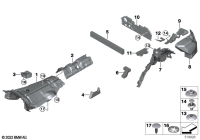 51475A01E33-Insulator ventila grillelh