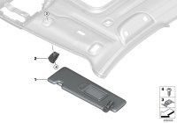 51167472114-Visor, rh