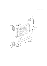 26233889-Deflector (l), radiator air side