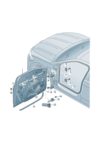 17G837249B-LINK-CHECK,REAR DOOR