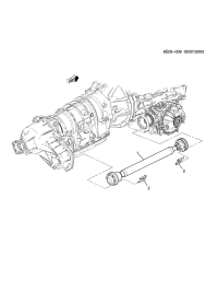 15212141-Shaft (incl 2) (AC-DELCO #15212141)