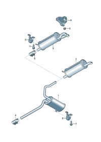4C0253078P-Silencer F 4B-2-026 020 *
