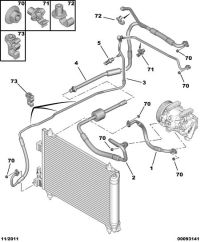 6477L9-Pipe, air conditioner refrigerating