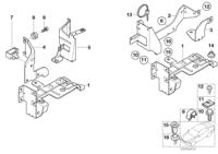 65128361453-Bracket CD CD changer