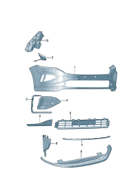 19D807883-BRACKET ASSY-AIR INTAKE