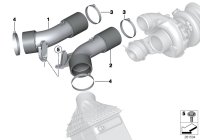 13717843221-Hose, air intake