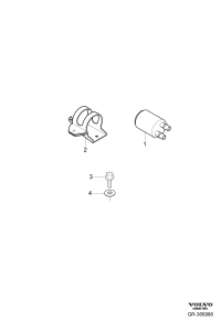 31430629-FUEL INLINE FILTER-VOLVO(S40)