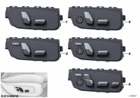 61319458824-Switch, seat adjust, rh/lh