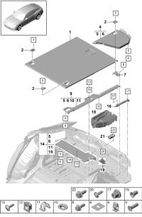 974860487-Bracket, compressor And Sealant