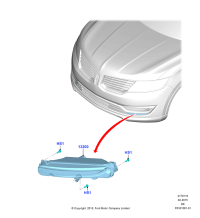 FA1Z13200B-Lamp assy-stop, lh