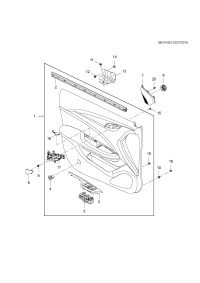 26297301-Weatherstrip (part of 1), door
