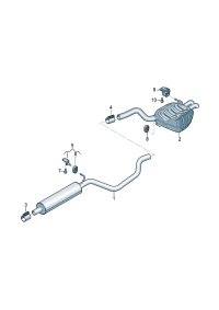 17G253609B-Muffler assy-rr