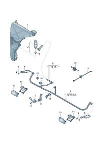 4H0955667B-HOSE-OIL RETURN PIPE