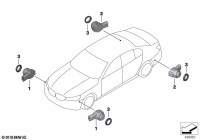 66209476597-Ultrasonic sensor Almadin brown