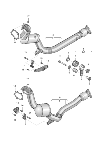 3W0253059K-Pipe comp., fuel