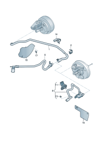 5N0612041AT-Hose, w/vacuum Check valve & pressure sensor  D  -30.07.2012