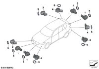 66208745308-Red ultrasonic sensor