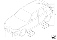 66200433996-Add kit parking distance warning fr