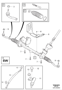 36010326-Steering, replacement