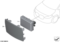 66315A5C853-Sensor, radar remote, front