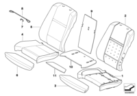 52107167373-Brace, floor cushion