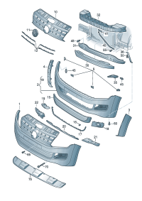 2HH807155AGRU-COVER,TOWING EYE FRT-CAYMAN