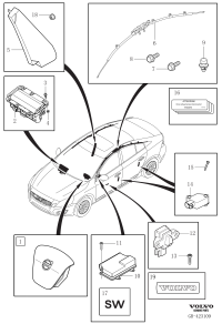 31434729-MODULE, PASSENGER AIR BAG (GRA,Y)