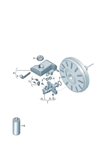 5QJ614019A-Brake master cyl D  -18.05.2020