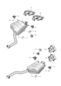 4W0253682A-Deflector, exhaust tail pipe