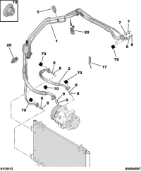 6477N5-Pipe, air conditioner refrigerating